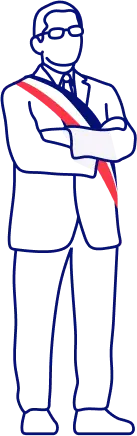 Personnage maire masculin utilisateur de Signaleo